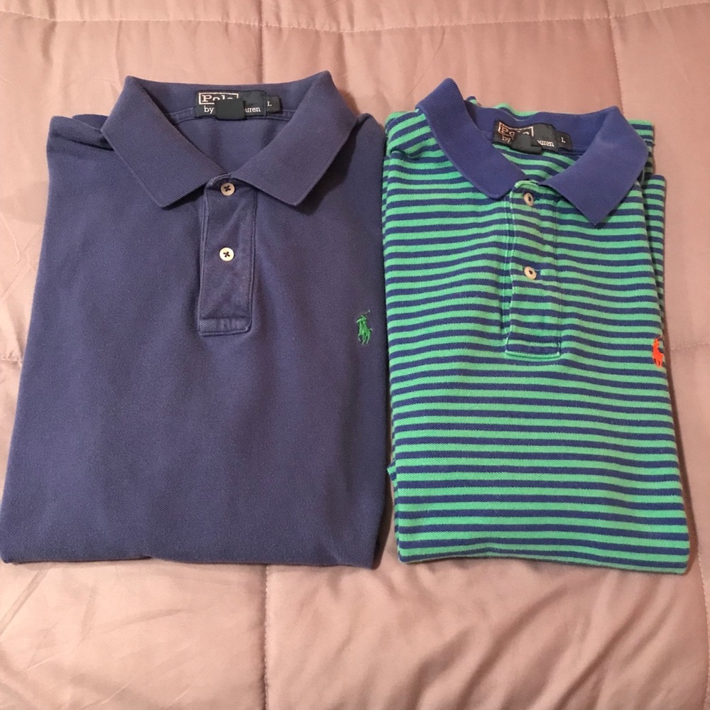 Bundle- 4 Ralph Lauren polos. - Picture 3 of 3